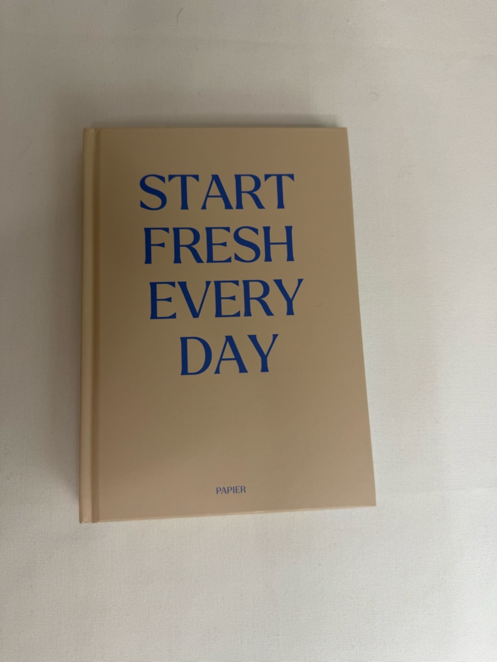 Papier Start Fresh Everyday Productivity Planner 16 Week Undated Hardcover